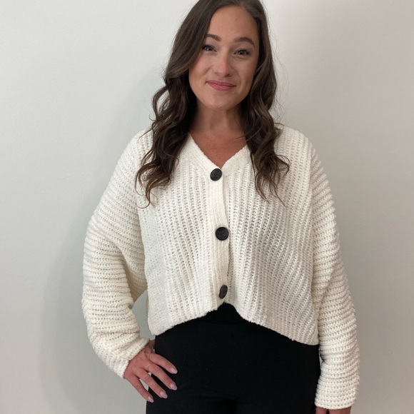 Button Front Cardigan - Picture 2 of 3